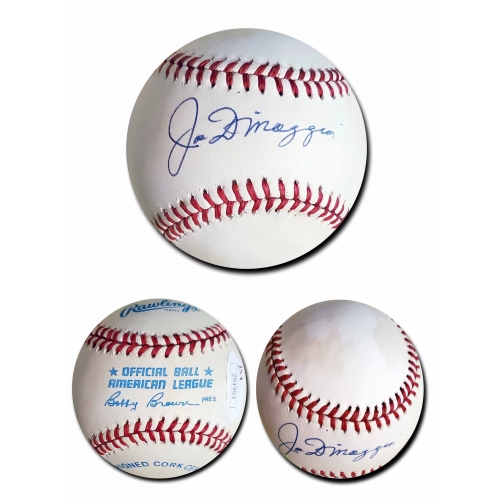 Incredible Joe DiMaggio #5 Signed Autographed OAL Baseball JSA LOA Graded 9